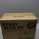 Beast Bond Epoxy Resin - Ultra-Gloss 1 Gallon Kit, Crystal Clear, Self-Leveling, UV & Impact Resistant Resin Kit for Art, Jewelry, Tables & Countertops, Easy 1:1 Mix, DIY Crafts