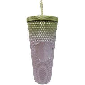 Starbucks Fall 2024 Green & Purple Studded Gradient Cold Cup Tumbler, Venti 24oz