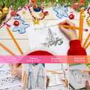 4 x 50 Pack #2 Pencils, Pre-Sharpened Pencils with Erasers, Bulk Yellow Graphite Pencils for School Teacher Supplies Office Essentials Desk Accessories, No 2 HB Pencil for Writing Drawing Sketching Gifts