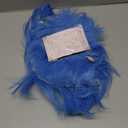 karlery Men's Handsome Blue Short Fluffy Straight Unisex Baby Hair Helloween Costume Wig Anime Cosplay Party Wig