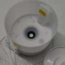 MEGAWISE Sleek 2L Humdifier for Bedroom, Baby,Plant, 24dB Cool Mist Ultrasonic humidifiers, Colorful Night Light, Top-Refill 1 Gal Essential Oil Diffuser, Auto Shut Off