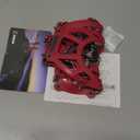 Crampons Ice Cleats Traction Snow Grips for Boots Shoes Women Men Anti Slip 19 Stainless Steel Spikes Safe Protect for Hiking Fishing Walking Climbing Mountaineering