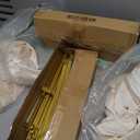 Vincidern 6.6 FT Wedding Arch Backdrop Stand for Parties, Balloon Arch Stand, Wedding Arches for Ceremony, Metal Arch Backdrop Stand for Bridal Baby Showers, Birthday Party Decoration Door Frame Goldq