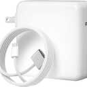 70W Charger for MacBook Pro 16-inch, 14-inch, Mac Air 15-inch, 13-inch (2025, 2024, 2023, 2022, 2021) M1M4 Original Quality Type C Fast Charger Power Adapter & 6.6FT Type C to Magnetic 3 Cable LED