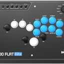 MAYFLASH F700 FLAT Elite Wireless Arcade Stick Leverless All Button Controller with Sanwa buttons Compatible with PS5, PS4, PC, Xbox Series S/X, Switch/Switch 2 and more Support Bluetooth, 2.4G and Wired