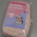 Ambreview Disposable Dog Diapers Female, Just Pull It Up, Doggie Diapers for Female Dogs, Strong Absorbency | Leak Proof, for Dogs in Heat | Elderly | Disabled, L 10 PCS
