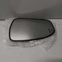 Senzeal Driver Side Heated Mirror Glass with Blind Spot Detection BLIS for Ford Fusion 2013 2014 2015 2016 2017 2018 2019 2020 2021 DS7Z17K707H DS7Z-17K707-H (No Auto Dimming)(Left Side)