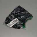 Compression Stockings for Men and Women, Thigh High Length, Dot-Top, Open Toe, Black