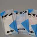 3 Packs NITITOP Compatible with iPhone 12 Case Cute Aesthetic Cow Print Pattern for Women Girl Men Trendy Slim Fit TPU Bumper Silicone Shockproof Full Camera Protection Cover - Purple (Light Blue)