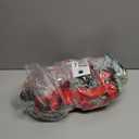 Janinka 8 Pcs Mini Christmas Wreath Small Cabinet Wreaths for Kitchen with Pine Berry Ribbon Bow Mini Christmas Farmhouse Decor for Holiday Xmas Party Porch Wall Window Door 7.87"(Pinecone Style)