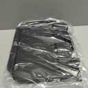 2 in 1 Car Steering Wheel Tray / Back Seat Headrest Tray for Eating Food Drink and Writing Laptop Work, XERGUR Black Car Desk