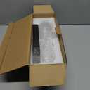 Empty Glass Fragrance Reed Diffuser Bottles, for Essential Oil, with 16pcs Black Reed Sticks, Minimalist Decor, 2pcs/Set.