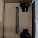 Mortise Lock Set for Interior Door, Matte Black Door Knob with Lock and Skeleton Key, Antique Old Style Door Knob Lock Replacement, Vintage Mortise Door Knobs for Interior Doors