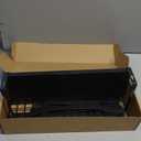 Towel Racks for Bathroom 31inch Wall Mounted Towel Rack, Floating Shelf with Wood Plank, Towel Storage for Bathroom can Holds 6 Large Rolled Towels, All Black