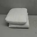 GRT King Mattress Protector Waterproof, 100% Waterproof Quilted Fitted Mattress Pad, Noiseless Hollow Cotton Mattress Cover, fits up to 21" Deep, Dust Proof White