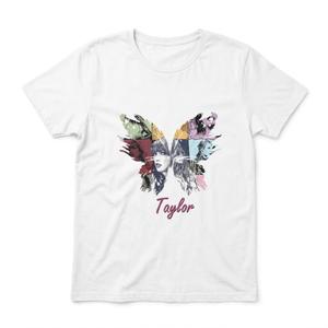 First Name TAYLOR Girl Retro Personalized Groovy 80s Vintage T-Shirt, L/G