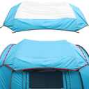 Transparent Tent Tarp Replacement for Ayamaya 4 Person Pop up Tent,Clear Part of Camping Rain Tarp Over Tent 3.7 * 3.4ft,Wide Field of View in Rainy Days/Moonlit Night/Stargazing/Beach/Camping