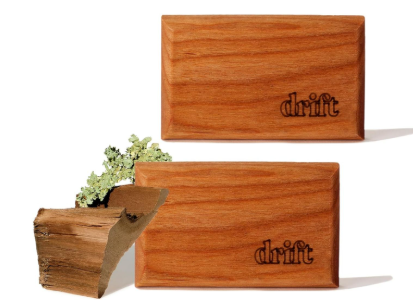 Drift Car Air Freshener - The Original Wood Air Freshener - Car Odor Eliminator - Long Lasting Scent - Metal Clip - Essential Oils - Clean Ingredients - Teak Scent 2 Pack Refill - NO CLIP INCLUDED