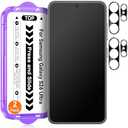 Ksleri 1 Pack for Samsung Galaxy S26 Ultra Matte Glass Screen Protector + 1 Pack Camera Lens Protector with Easy Installation Kit, Anti-Glare Tempered Glass (Not Privacy)