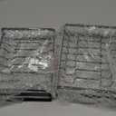 2 Pack Plate Holders Organizers 8 Slots Upright Cabinet Dish Drying Racks Metal Plate Stands (for 6In. 10In. Plates) Dish Organizers for Countertop and Cupboard(at Least 11.2in.Height) Black