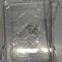 HBlife 6 Pack Closet Organizers and Storage, Clear Shelf Dividers, Vertical Purse Organizer for Closet Perfect for Sweater, Shirts, Handbags in Bedroom and Kitchen, Acrylic Bookshelf for Organization