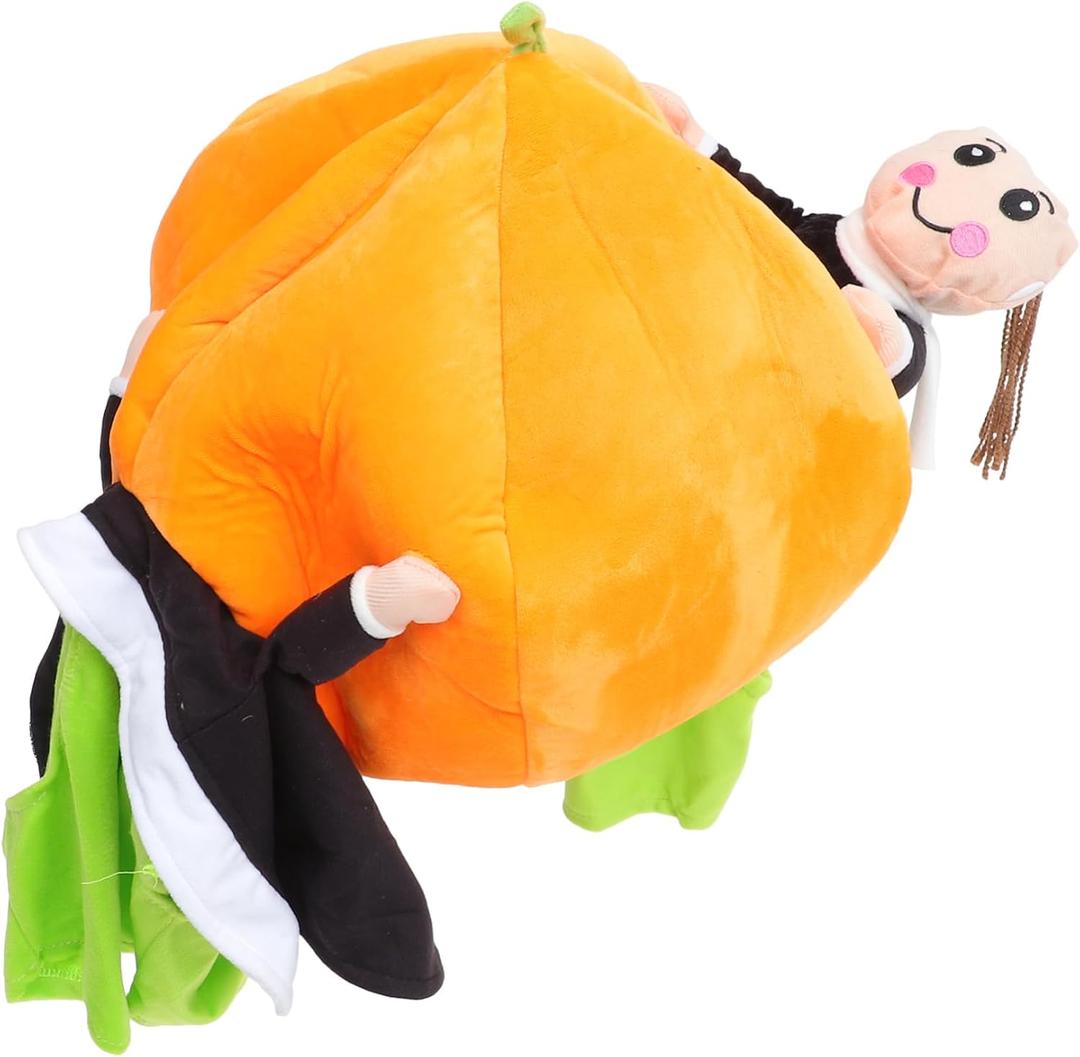 Angoily Pumpkin Carrying Dog Costumes Dog Halloween Outfits Pet Costumes Size XL (Multi)