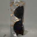 SUNGAIT Premium Vintage Round Sunglasses for Women Men Classic Retro Trendy Style (01 Black Frame (Matte Finish)/Polarized Gray Lens)