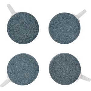 Pawfly Aquarium Air Stone Disc Bubbler 1.5 inch, Oxygen Diffuser Airstone for Nano Air Pumps Fish Tanks Buckets Small Ponds and DWC Reservoirs, 4 Pack