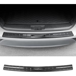 BILOPER Stainless Steel Rear Bumper Protector Fit for Toyota Highlander 2020-2025 Accessories Rear Bumper Guards (Not for Grand Highlander)