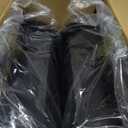 BRAWNTIDE Wide Stadium Seat - Extra Thick Cushion, Great Back Support, Lightweight Chair, Multiple Storage Pockets, Compact, Ideal for Sporting Events (Black, 2 Pack)