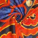 Tunic Dress for Women 2025 Casual Trendy Long Sleeve Crew Neck Vintage Printed T Shirt Dress Fashion Pullover Loose Swing Midi Dress with Pockets Size M Khaki (M)