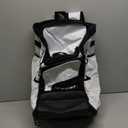 Baseball Bag - Backpack for Baseball, Softball, Tball - Adults & Youth Bat Bag (White)