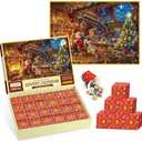 Advent Calendar 2026,Countdown 1008 Adult Puzzle,24 Day Christmas Countdown Calendar,Pieces Puzzle in 24 Boxes Creative Countdown Calendars,2026Advent Calendar adult