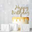 Fainne 24 Pcs White Mini Gift Bags with Handle Gift Card Bags Bulk Extra Small Paper Party Favor Boxes Tiny for Christmas Wedding Baby Shower Birthday Wrapping Supplies, 4.7 x 3.9 x 2.3 Inch (1 count (Pack of 24))