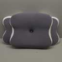 Ergo Pillow for Sleep Apnea, Neck Pain, and Snoring Relief | Cervical Neck Pillow for Side Sleepers | Orthopedic Memory Foam with Ergonomic Support (Gray)