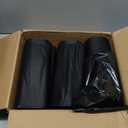 Delxo 40-45 Gallon Trash Bags, 1.2 Mil Commercial Black Garbage Bags, 38” x 46” Heavy Duty Large Plastic Trash Bags, Commercial Liners for Office, Retail, Catering & Events, Made in USA, 100 Count