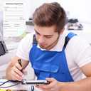 Generic 300 Sets Maintenance Request Forms, 3 Part Carbonless, 6 Pack 5.5 x 8.5 Inch Maintenance Request Slips, Repair Request Forms (50 Sets Each Pad), WHITE