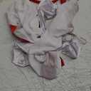 5 Pcs Halloween Snow Princess Costume for Women Bow Headband Yellow Skirt Tube Top Gloves Socks Princess Cosplay Party (Medium)