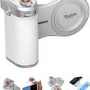 TELESIN Magnetic Imaging Master Grip, Ergonomic DSLR-Style Phone Camera Grip with 3200mAh Battery, Wireless Shutter Button, Custom Colorful Keycaps, Strong Magnetic Hold for iPhone Mag-Safe & Android