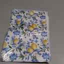 Artoid Mode Lemon Flowers Floral Summer Kitchen Towels Dish Towels, 18x26 Inch Seasonal Decoration Hand Towels Set of 2