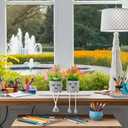 3 Packs Cute Fake Plants, Kawaii Artificial Potted Plants for Table Desk Home Bedroom Bathroom Office Shelf Office Wall Room Farmhouse Decor Artificial Plants B