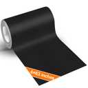 Leather Repair Patch Tape, Self Adhesive Vinyl Kit for Furniture 4x63in | Strong Black Faux Leather Repair Patches, Perfect for Car Seat, Couch, Upholstery, Chair, Sofa, Boat, Easy Peel‑and‑Stick