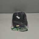 BAGSMART Toiletry Bag Travel Bag with Hanging Hook, Water-resistant Makeup Cosmetic Bag Travel Organizer for Accessories, Shampoo, Full-size Container, Toiletries (Black, Medium)