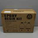Beast Bond Epoxy Resin - Ultra-Gloss 1 Gallon Kit, Crystal Clear, Self-Leveling, UV & Impact Resistant Resin Kit for Art, Jewelry, Tables & Countertops, Easy 1:1 Mix, DIY Crafts