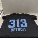 Distressed Vintage 313 Detroit Area Code City T-Shirt, Size 3XL