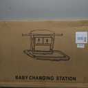 Commercial Baby Changing Station,Wall Mounted Baby Changing Station with Safety Strap,Wall Mounted Changing Table for Commercial Bathroom, Baby Changing Station That Makes Every Mother Happy