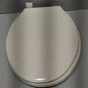 Centoco Elongated Plastic Toilet Seat, Fits Kohler/American Standard/TOTO, Standard Economy Model, Made in the USA, DSAMAZ16-416, Biscuit