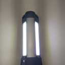 10000mAh Rechargeable LED Work Light with Stand, 3200 Lumens 4.8ft Telescoping Tripod, 2 Detachable Magnetic Lamp Panels, Cordless Garage Workshop Light for Car Repair Inspection Jobsite