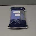 IECOii Extra Warm Dog Coat with Reflective Adjustable Buckle Fleece Turtleneck for Small to Extra Large Dogs in Cold Weather (Medium(Chest:16.5-20.9 in), Blue)