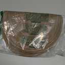 Noctiflorous Oval Braided Placemats Set of 6 Woven 12x17.5 Inch Non Slip Washable Heat Resistant Place Mats Round Tablemats for Dining Kitchen Party Daily Table Decor Dinner Mats (Brown, 6)